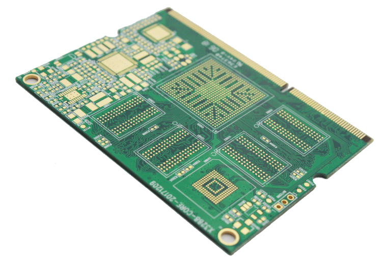 10L High TG Gold Finger & Immersion Gold HDI PCB Board