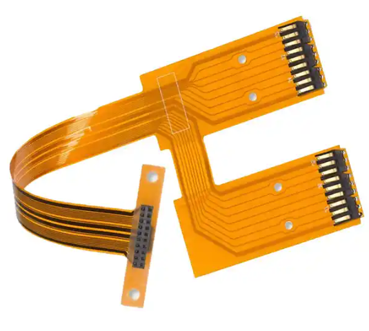 U-Shape FPC PCB, 0.2mm Thick,60×30mm Connector Board