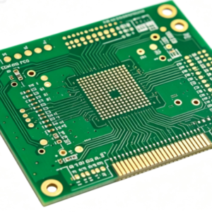 FR4 HDI PCB with BGA Microvias and Gold Finger