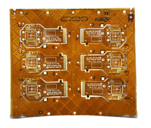 Polyimide PI Flex PCB Board with Gold Finger