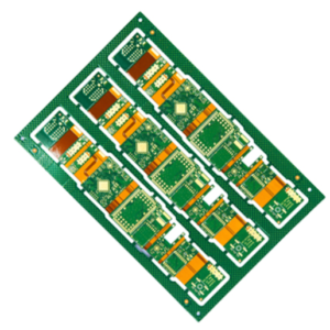 Rigid Flex PCB with PI Material, Blind & Buried Vias