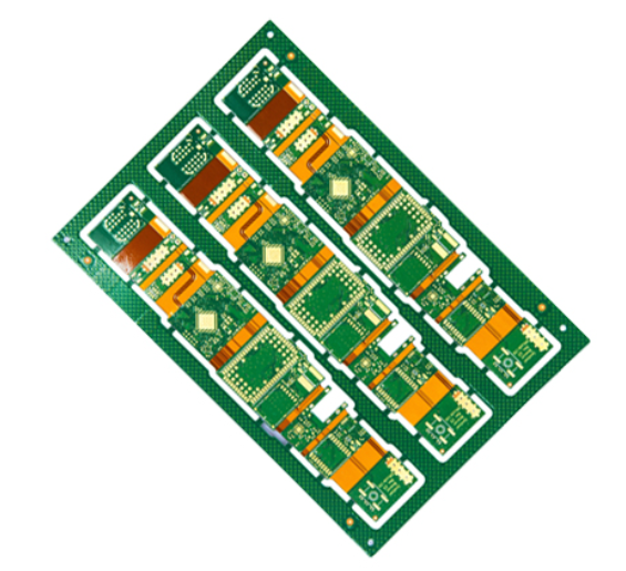 Rigid Flex PCB with PI Material, Blind & Buried Vias